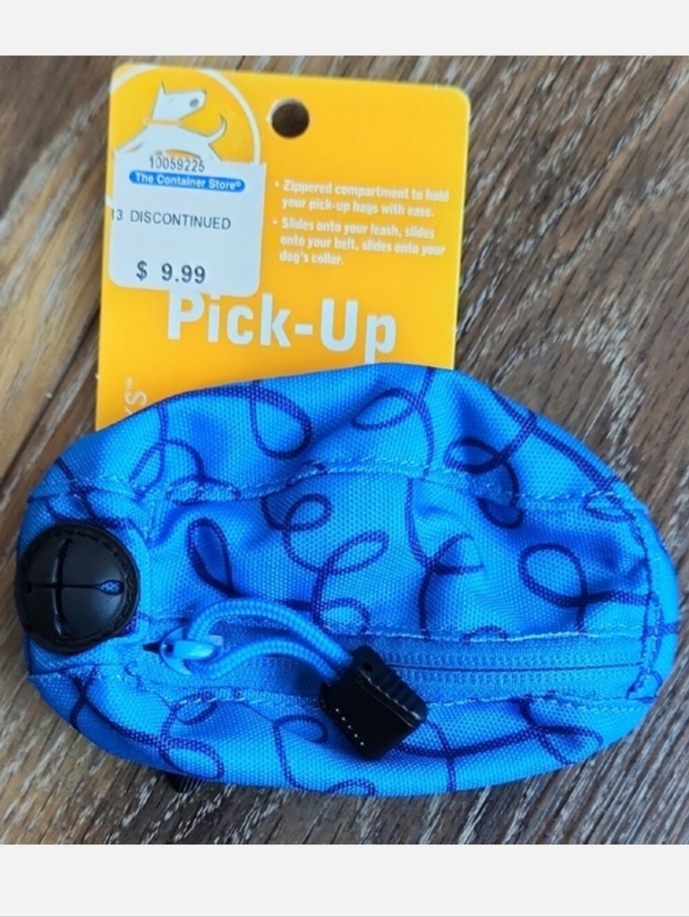 NWT Dog Poop Bag Holder Blue